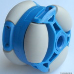 niebieska wielokierunkowa rolka